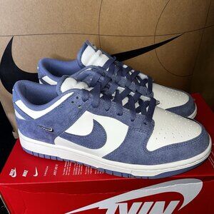 NEW Nike Dunk Low Mini Swoosh “Sail World Indigo” Women Size 8.5 IB4417-103